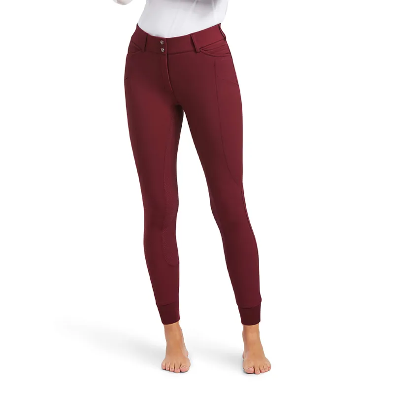 Ariat Women's Prelude Full Seat Breeches - Zinfandel
